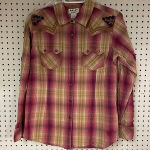Womens Medium Ariat Western Shirt
